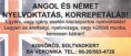 Kiskőrös-Soltvadkert **** NYELVOKTATÁS - ANGOL,NÉMET,FRANCIA 10-30-40%